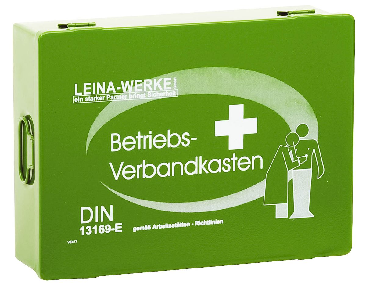 Betriebsverbandkasten Groß - ohne Wandhalterung - Stahlblechkasten
