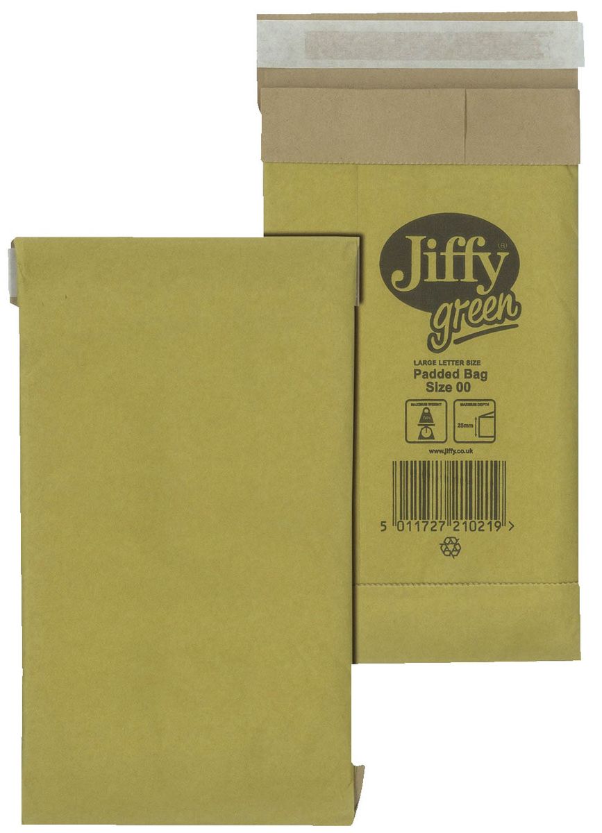 10x Papierpolstertasche Größe 0 - 150 x 229mm, braun
