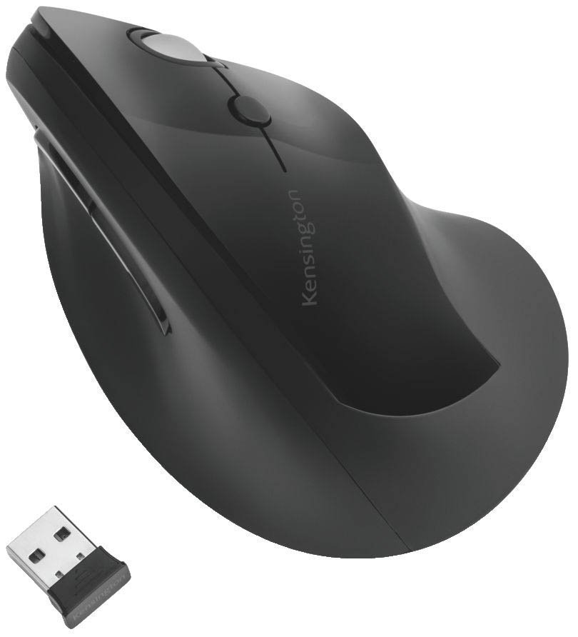 Maus Pro Fit® Ergo - vertikal kabellos schwarz