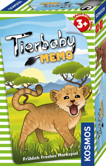 Kinderspiel - Tierbaby-Memo