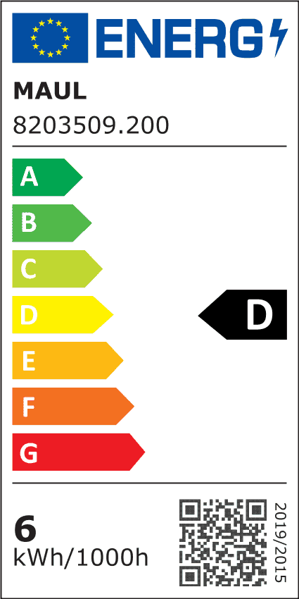 LED-Leuchte MAULatlantic - weiß, Klemmfuß