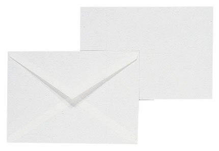 Briefumschläge C6 (162x114 mm), ohne Fenster, gummiert, 72 g/qm, 25 Stück