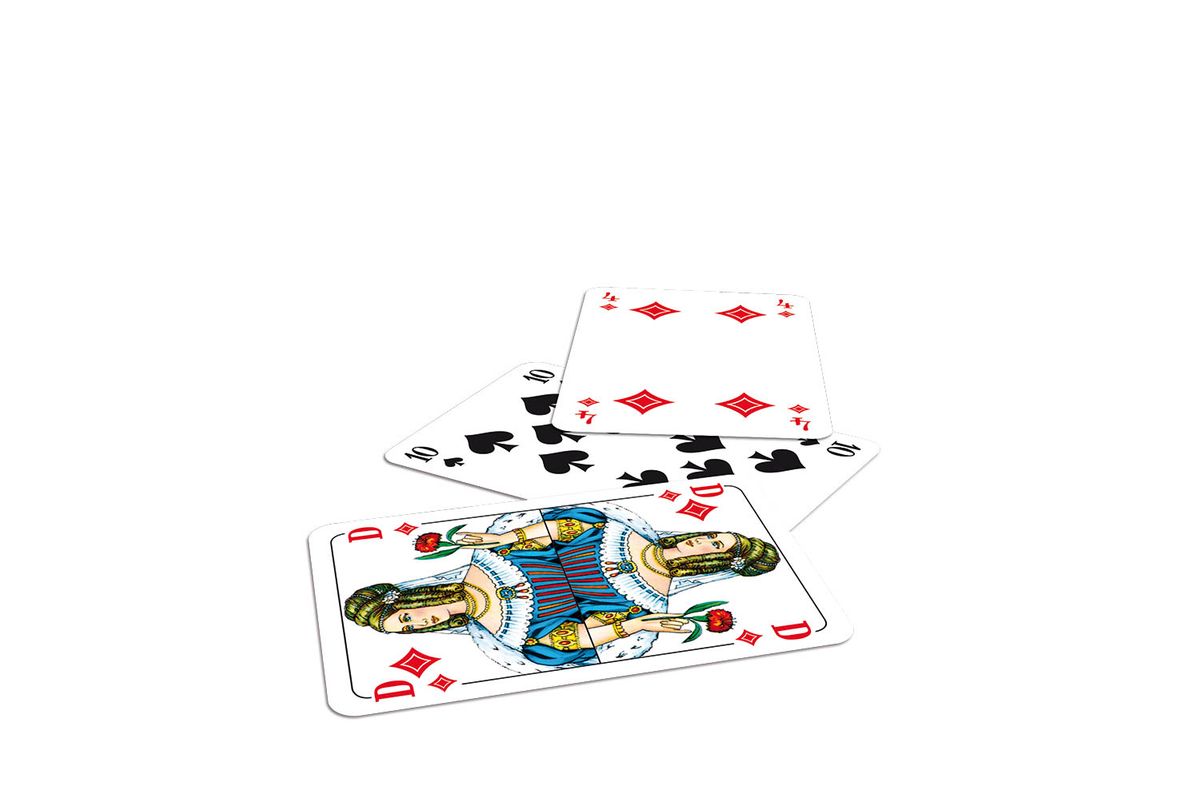 Spielkarten Rommé-Canasta-Bridge (in Stülpschachtel)