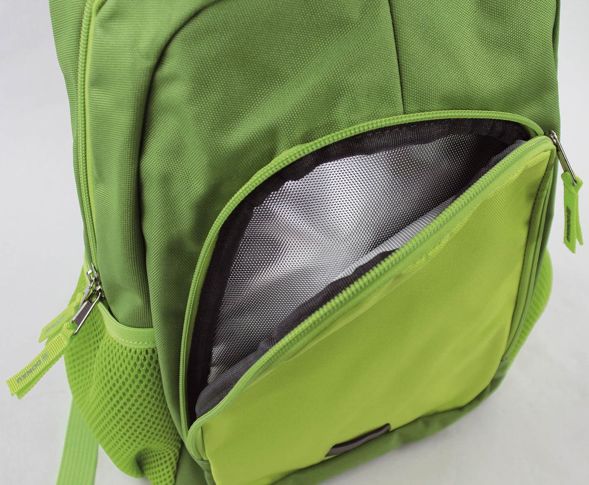 Kinderrucksack Freizeit grün - 26 x 36 x 12 cm