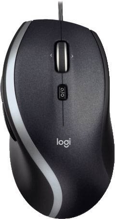 Maus M500 USB Laser schwarz