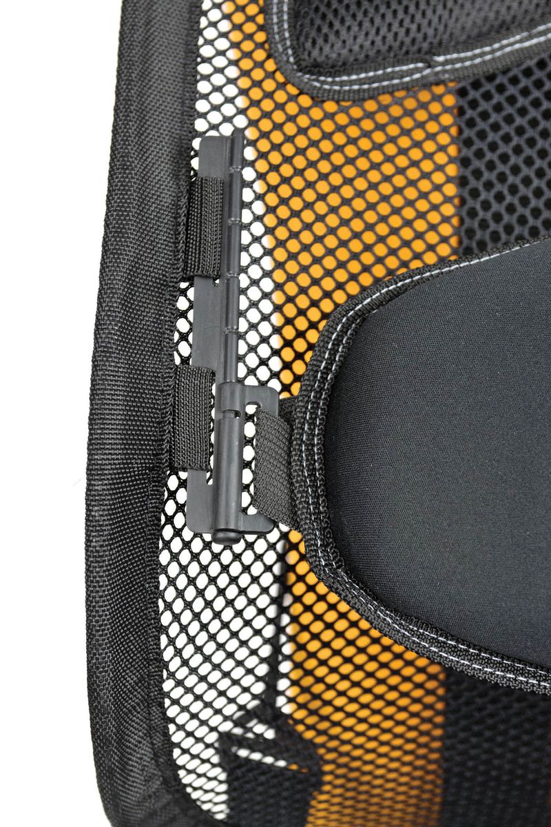 Netz-Rückenstütze Professional Series - Textil, 304 x 370 x 195 mm, graphit