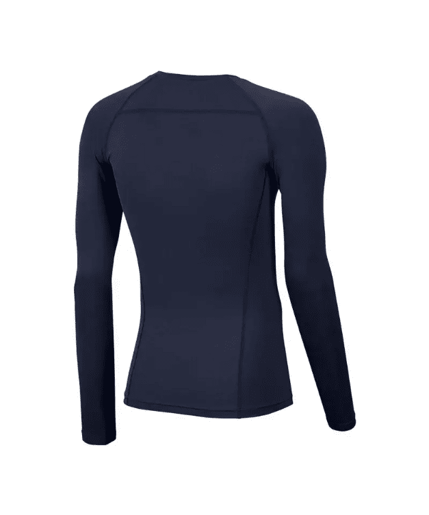 Long Sleeve T-Shirt Train Compression, Peacoat