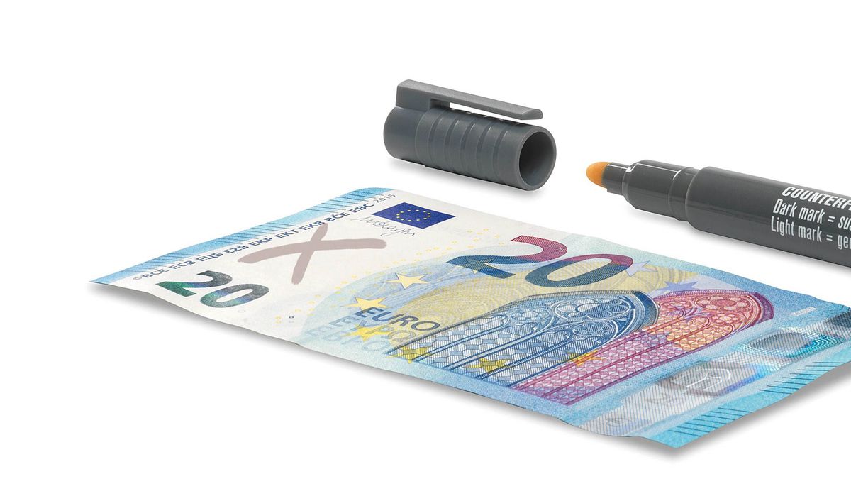 30 Falschgeld-Stift  im Blister