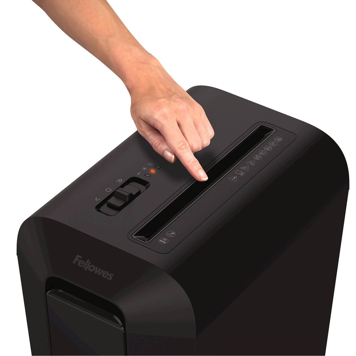 Aktenvernichter Powershred® - LX65 Partikelschnitt, schwarz