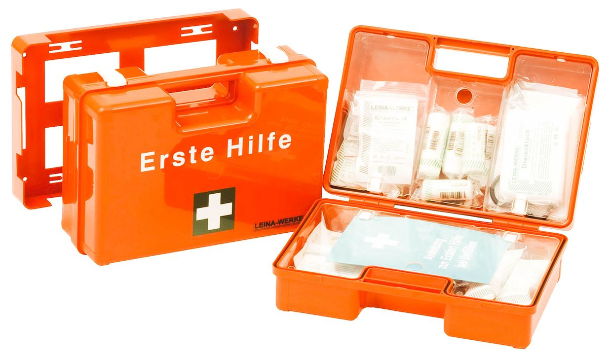 Erste-Hilfe-Koffer SAN - DIN 13157 - orange