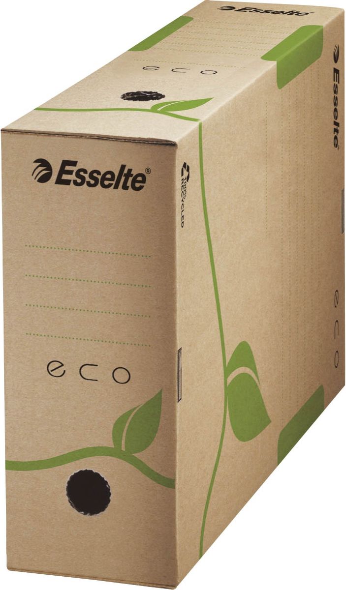 Archiv Box ECO, 100 mm, Karton, naturbraun