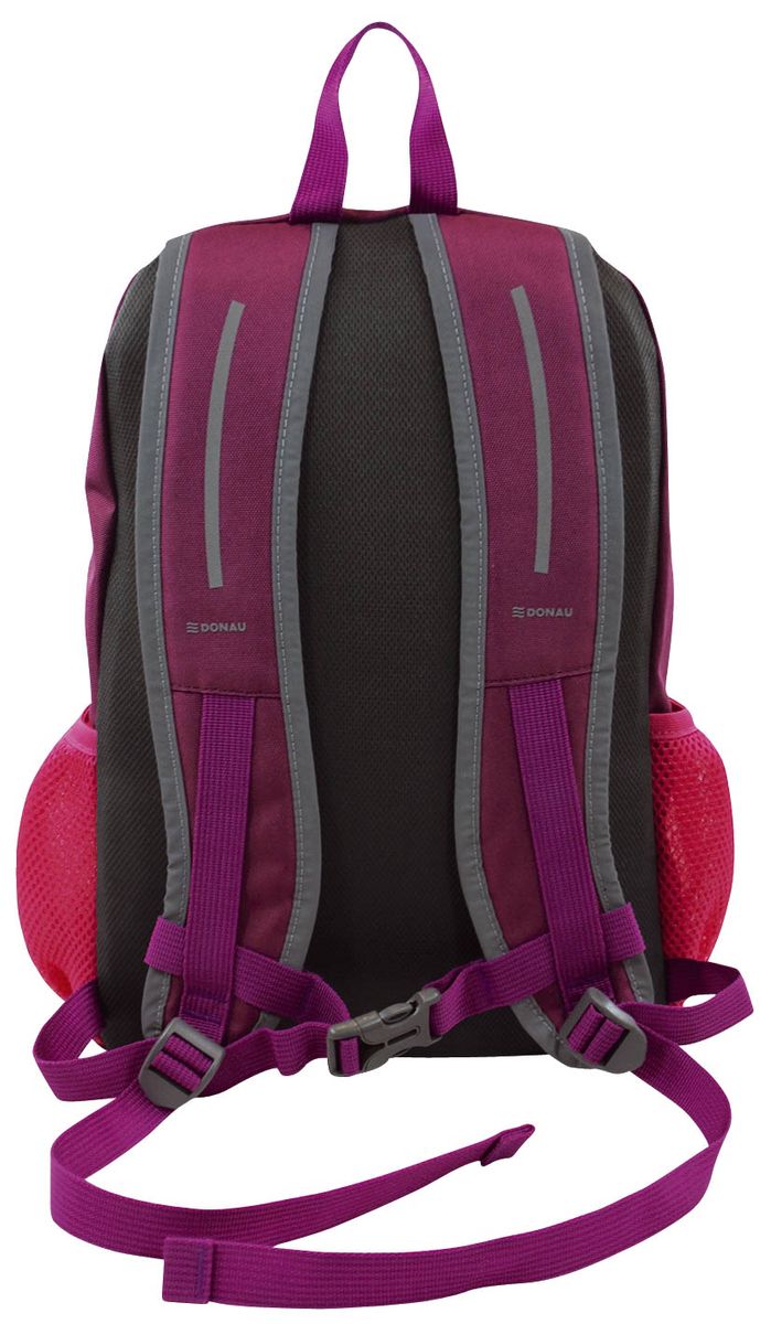 Kinderrucksack Freizeit violett - 26 x 36 x 12 cm