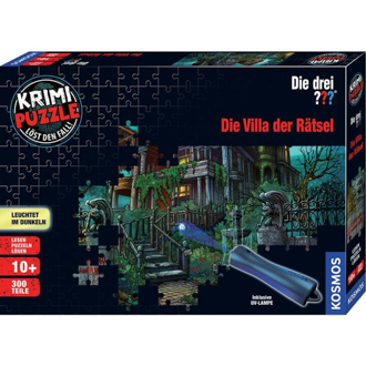 Krimi Puzzle: Die drei ??? - Die Villa der Rätsel