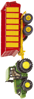 1650 Claas mit Silagewagen