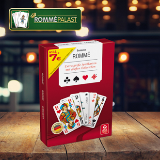 Spielkarten Senioren-Rommé