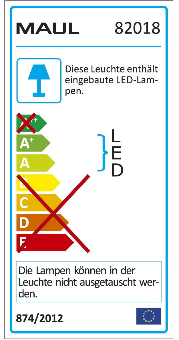 LED-Tischleuchte MAULjazzy weiß