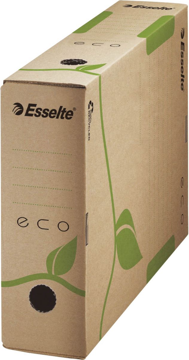 Archiv Box ECO, 80 mm, Karton, naturbraun
