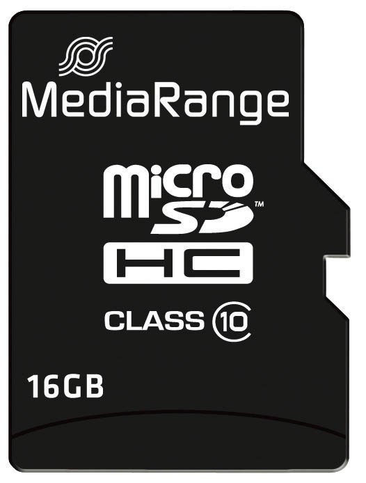 Micro SDHC Speicherkarte 16GB Klasse 10 mit SD-Karten Adapter
