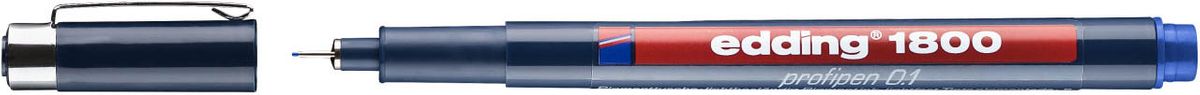 1800 Faserzeichner profipen - 0,25 mm, blau