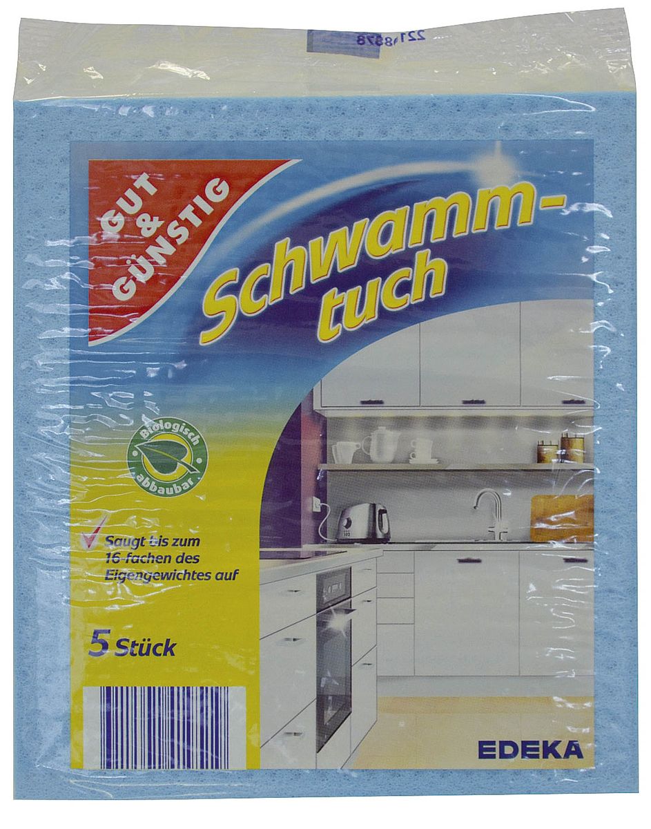 Schwammtuch - 5 Stück