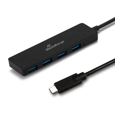 Verteiler USB Type-C auf USB 3.0 Verteiler 1:4