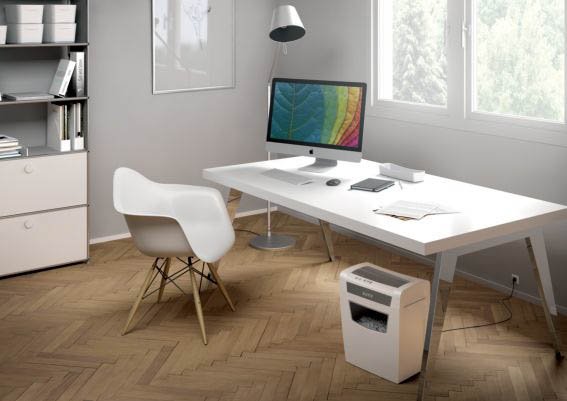 Aktenvernichter IQ Home Office - Partikelschnitt P4, 10 Blatt, weiß