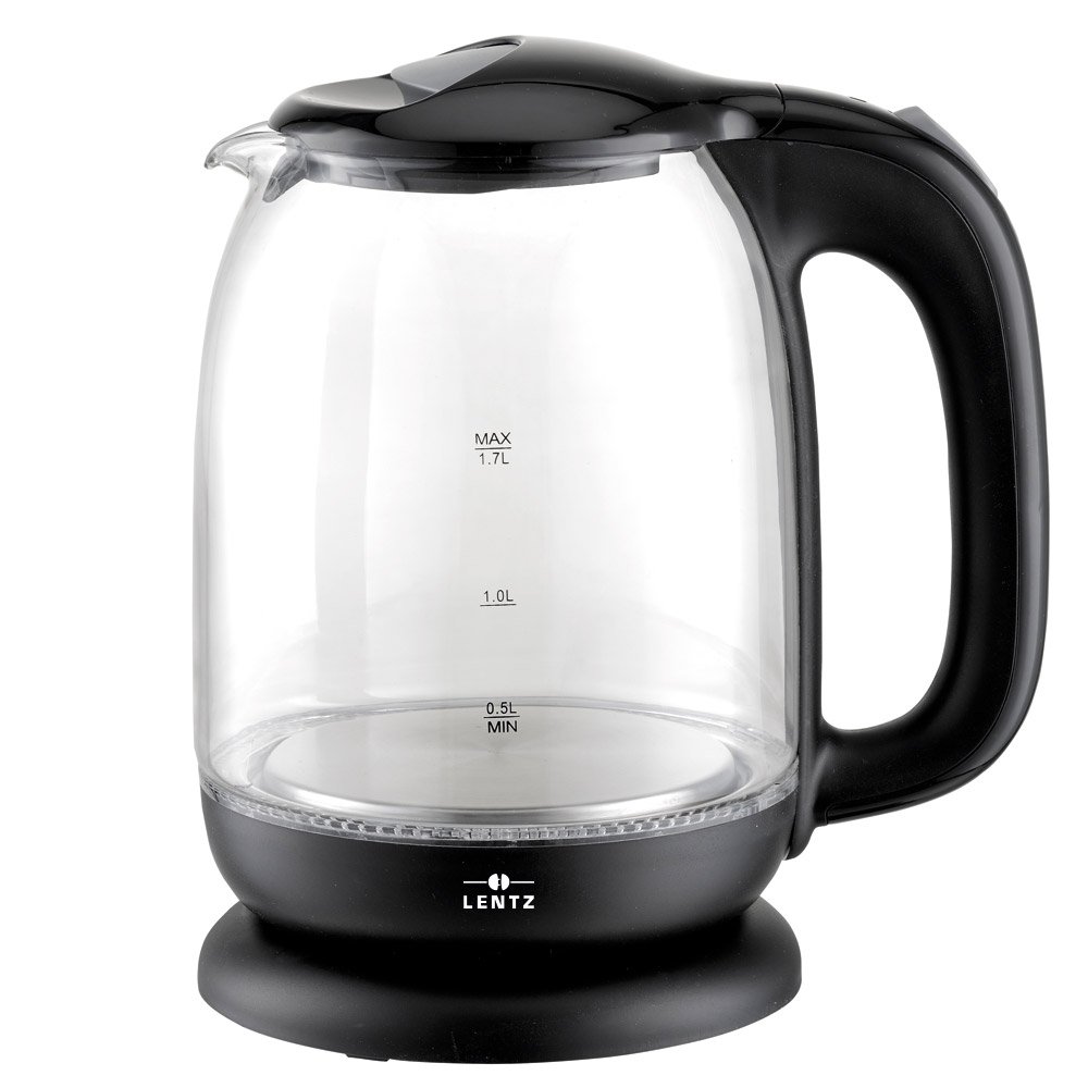 Wasserkocher LED Glas 1,7L