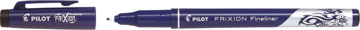 Fineliner FriXion - 0,45 mm, schwarz, radierbar
