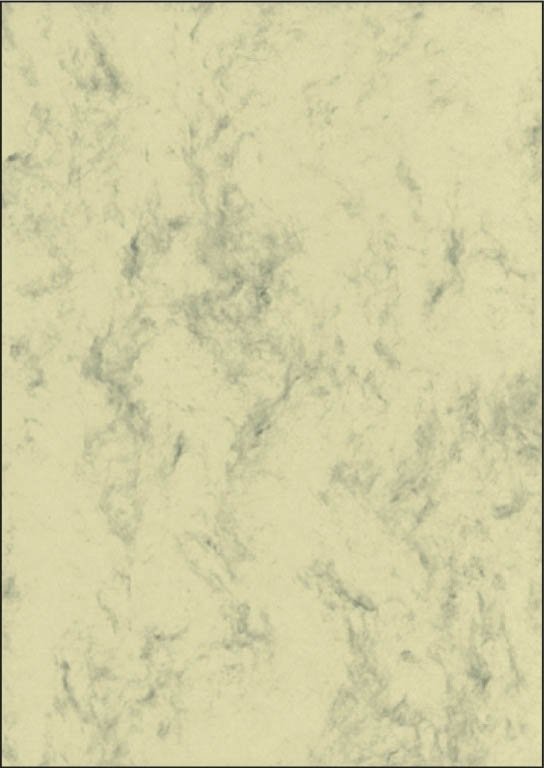 Marmor-Papier, beige, A4, 200 g/qm, 50 Blatt