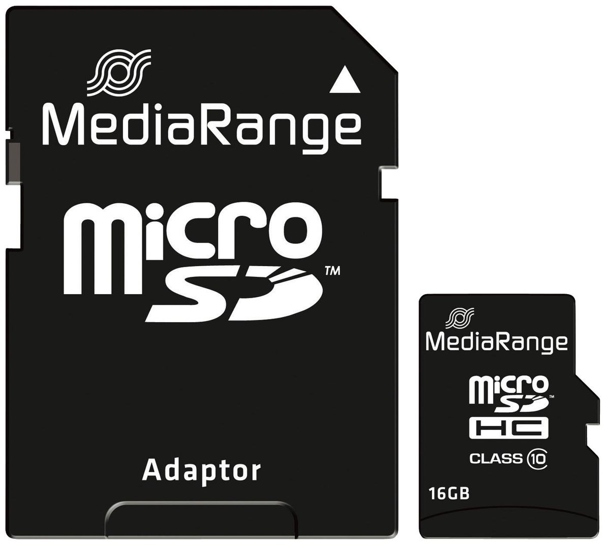 Micro SDHC Speicherkarte 16GB Klasse 10 mit SD-Karten Adapter