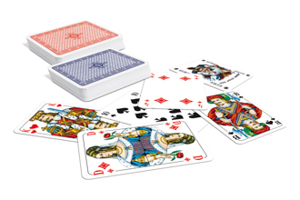 Spielkarten Rommé-Canasta-Bridge