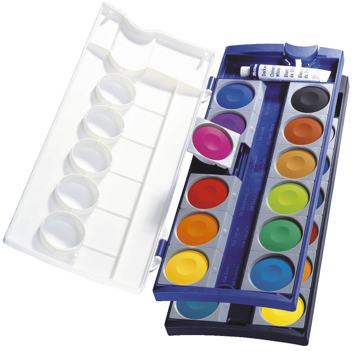 Deckfarbkasten 735K/12, 24 Farben + 1 Deckweiß