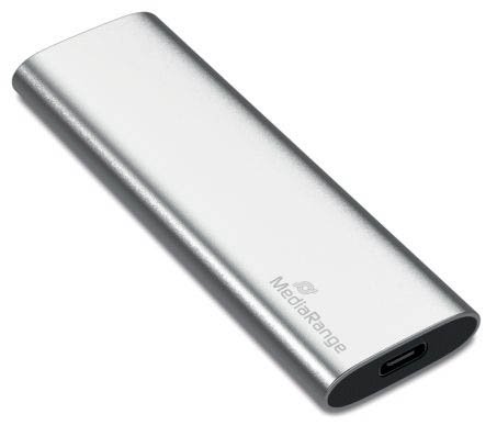 externes USB Type-C® Laufwerk SSD - 120 GB, silber