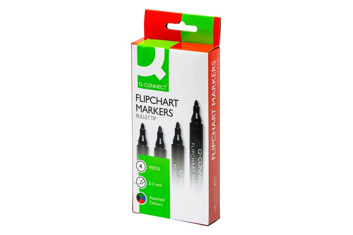 Flipchartmarker - 2 - 3 mm, 4er Pack