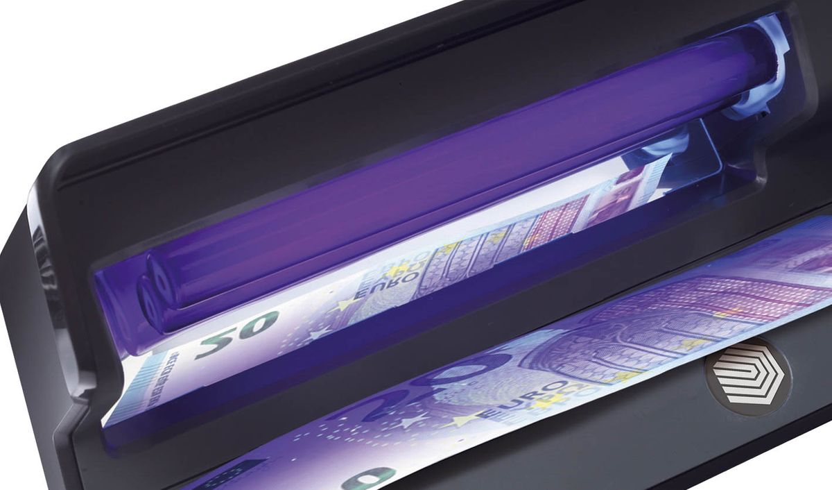 50 schwarz - UV Geldscheinprüfgerät