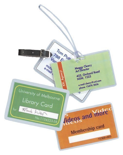 33812 Folientasche Key Card 125 Micron 100 Stück