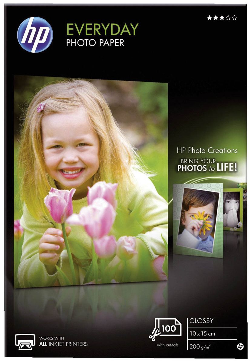 Fotopapier Standard - 10x15 cm, glänzend, 200 g/qm, 100 Blatt
