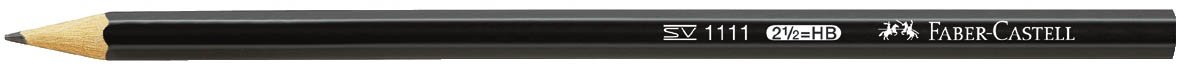 Bleistift 1111 - HB, schwarz