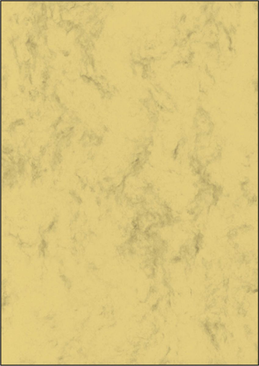 Marmor-Papier, sandbraun, A4, 200 g/qm, 50 Blatt