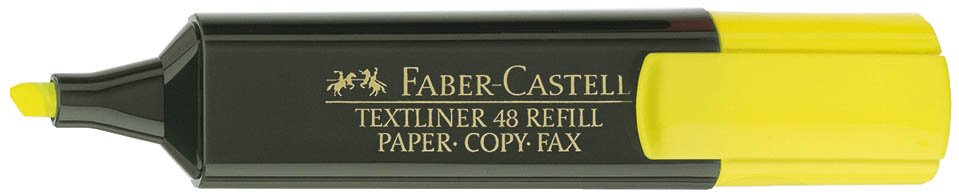 Textmarker 48 REFILL - nachfüllbar, gelb