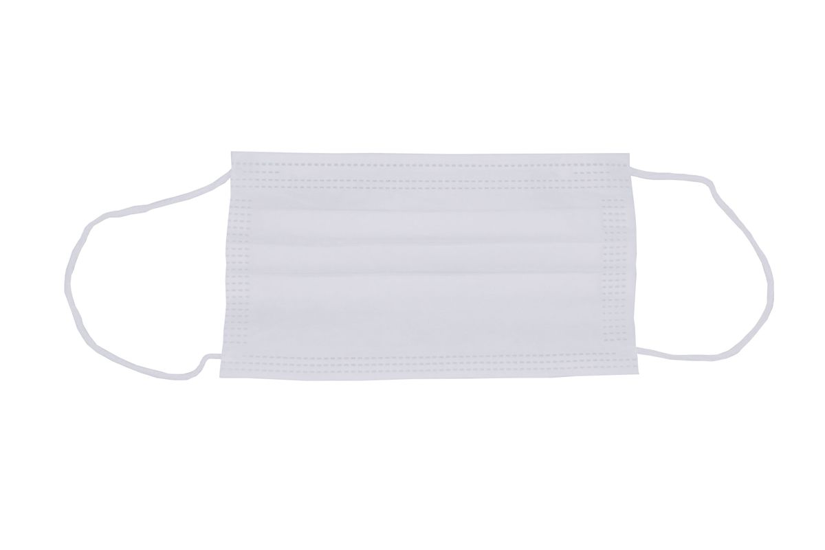 Mund-Nasen-Schutz Einweg 10er Set / Medizinische Gesichtsmasken Typ II, Weiß