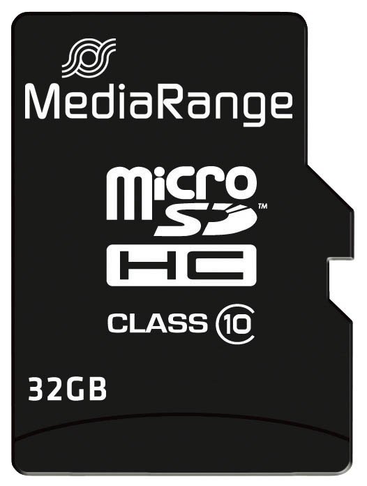 Micro SDHC Speicherkarte 32GB Klasse 10 mit SD-Karten Adapter