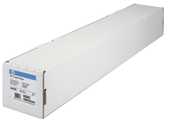 Coated-Plotterpapierrolle - 914 mm x 45,7 m, 90 g/qm, Kern-Ø 5,08 cm, 1 Rolle