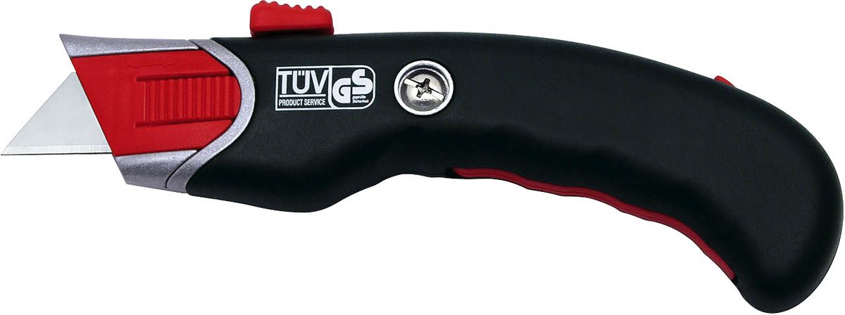 Cutter Safety Profi - schwarz/rot, inkl. 5 Ersatzklingen