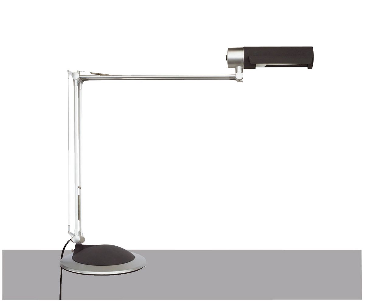 Energiesparleuchte MAULoffice silber/schwarz