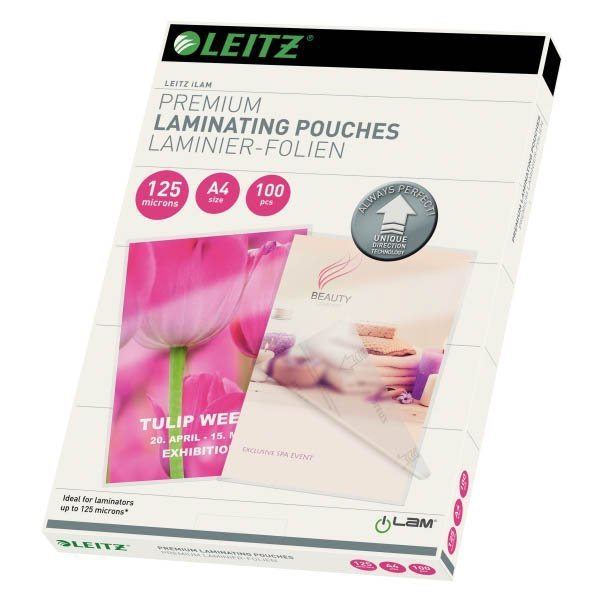 7481 Laminierfolie UDT - A4, glänzend, 125 mym, 100 Stück