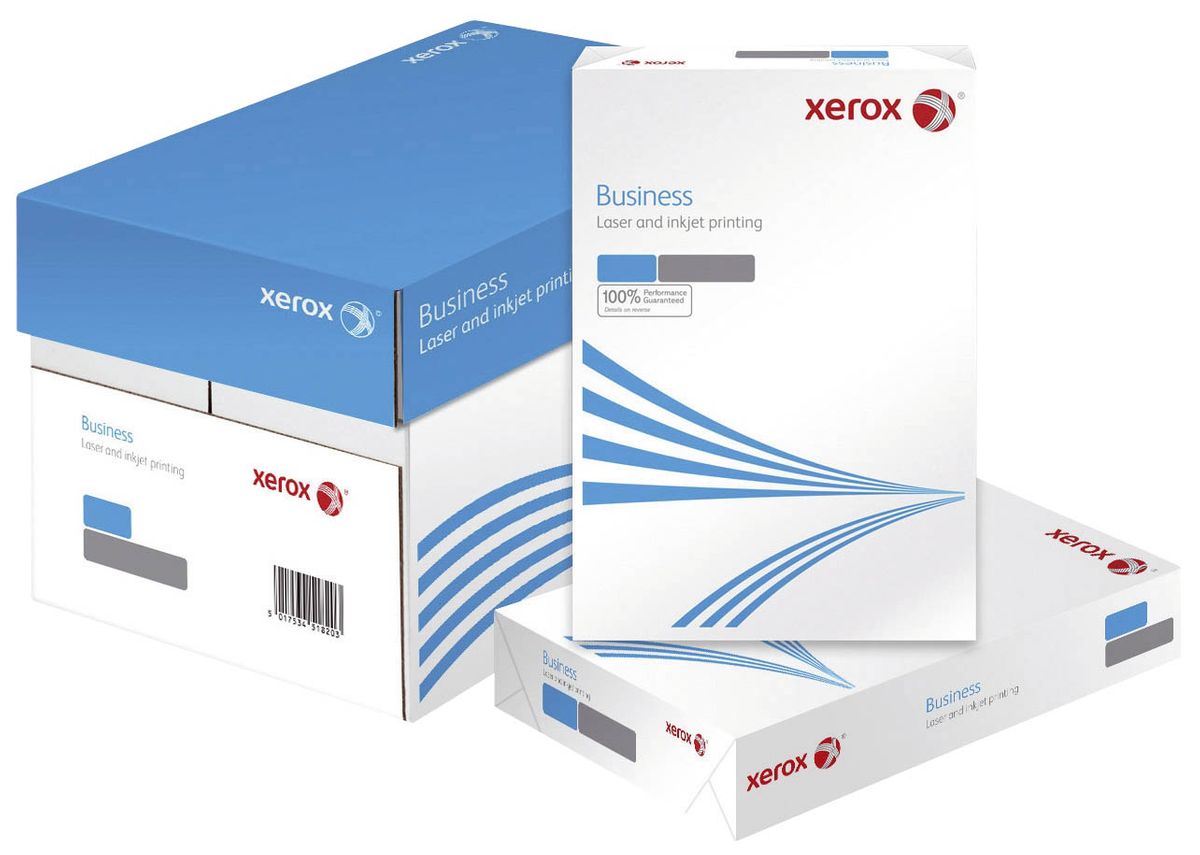 Business ECF - A4, 80 g/qm, weiß, 500 Blatt, 4- fach gelocht