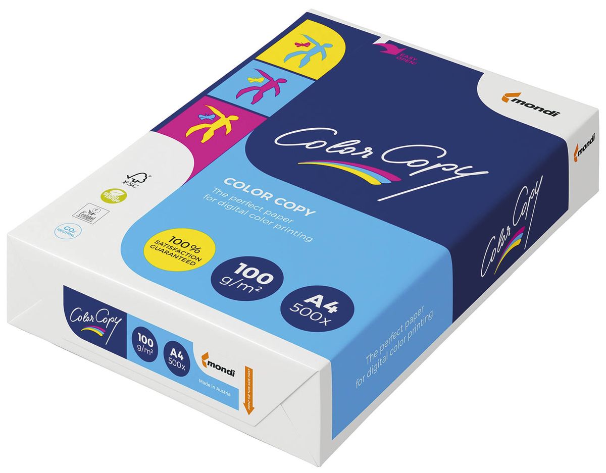 ColorCopy® - A4, 100 g/qm, weiß, 500 Blatt