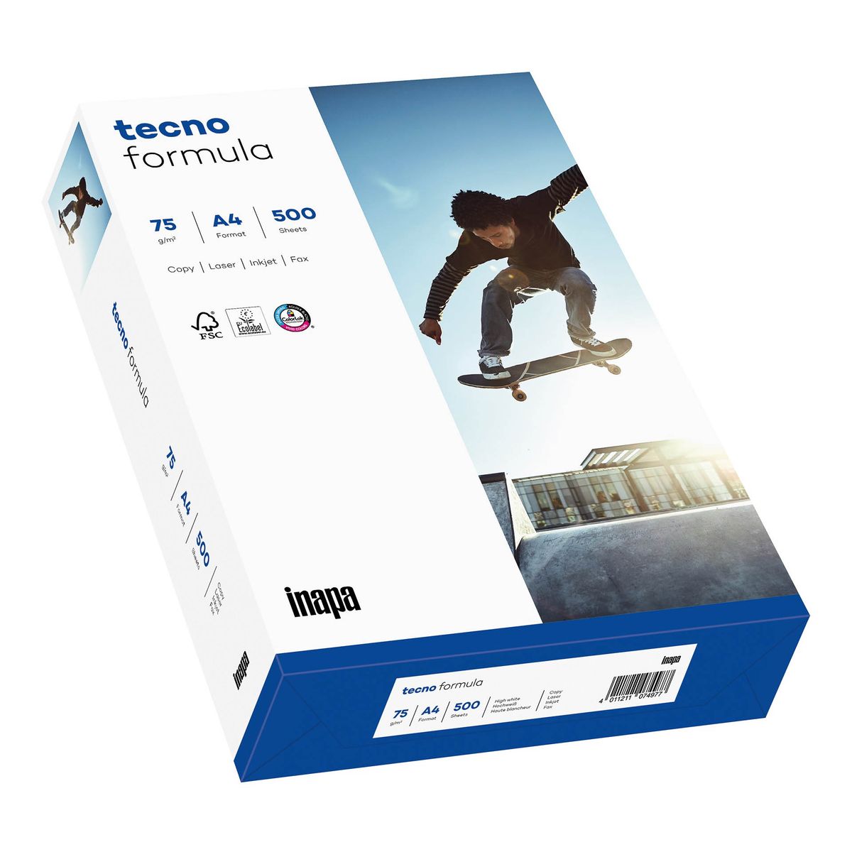 Kopierpapier tecno® formula - A4, 80 g/qm, weiß, 500 Blatt