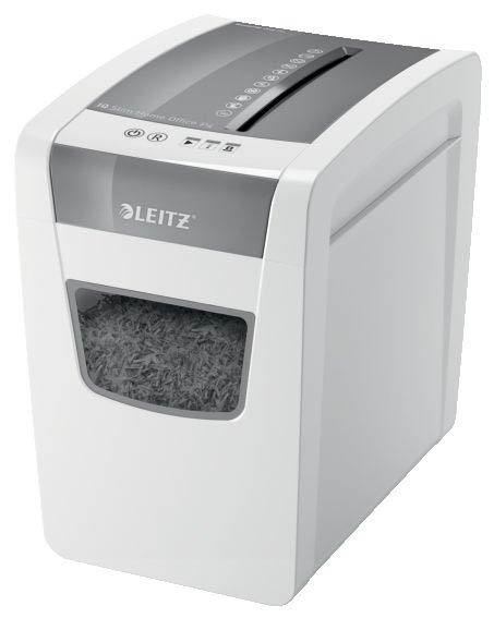 Aktenvernichter IQ Slim Home Office - Partikelschnitt P4, 10 Blatt, weiß